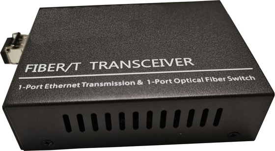 Fibre optique du convertisseur 10/100/1000M Singlemode Duplex SFP de médias d'Ethernet