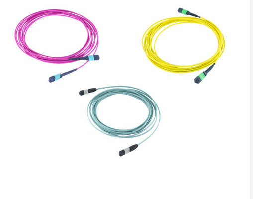 Mpo Mtp Om3 Om4 câble à fibres optiques en mode multi