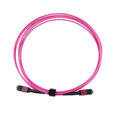20m OM4 MPO MTP Zirconia câble en fibre optique céramique avec PVC/LSZH veste