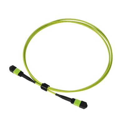 Le câble Multifibres de qualité supérieure de 24 fibres de chaux vert Mpo Mtp est poussé sur le câble de -20.C à 70.C Température de fonctionnement