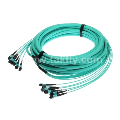 72 cœurs SM MM MPO patch cord MTP tronc câble jumper pour le centre de données FTTX