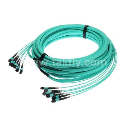 MPO/MTP Patchcord 72-Core Trunk Cable SM/MM Jumper Fibre optique pour le centre de données AI FTTX