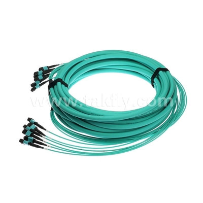 72 cœurs SM MM MPO patch cord MTP tronc câble jumper pour le centre de données FTTX