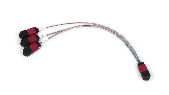 MPO/MTP Patchcord 72-Core Trunk Cable SM/MM Jumper Fibre optique pour le centre de données AI FTTX