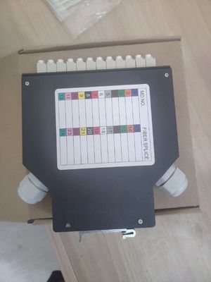 Boîte de bornes DIN à fibre optique en aluminium monté sur rail LC/Sc Sx/Dx pour télécommunications FTTX
