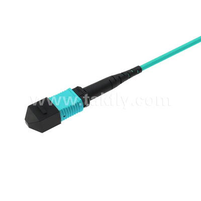 24 cœurs MTP câble troncal Jumper en fibre optique pour le centre de données FTTX PVC personnalisable