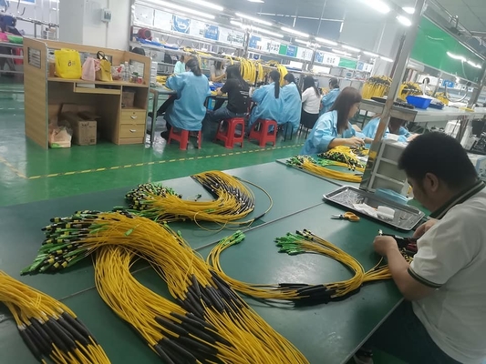 24 cœurs MTP câble troncal Jumper en fibre optique pour le centre de données FTTX PVC personnalisable