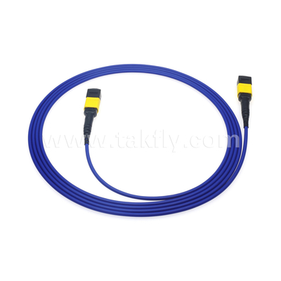 Centre de données FTTX câble à fibre optique MPO patch cord MTP câble tronc blindé SM MM Jumper