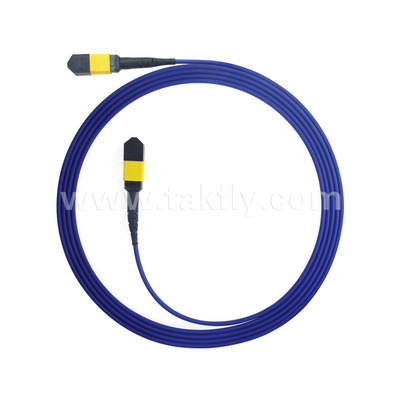 Centre de données FTTX câble à fibre optique MPO patch cord MTP câble tronc blindé SM MM Jumper