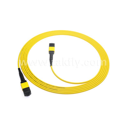 MPO/MTP Patchcord câble blindé SM/MM Jumper fibre optique pour le centre de données AI FTTX Telecom