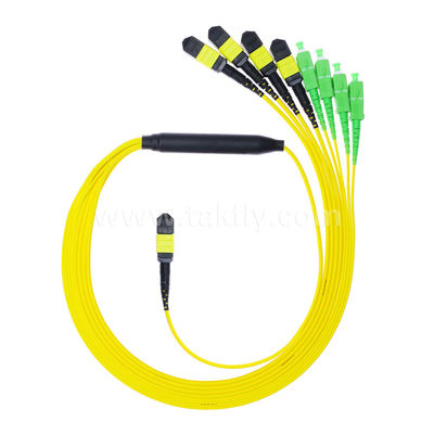 Splitter de câble de patchcord MPO/MTP SC/LC/FC/ST/MPO Fibre optique pour le centre de données AI FTTx Telecom