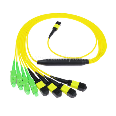 Cable de fibre optique MPO/MTP SC/LC/FC/ST/MPO pour les centres de données