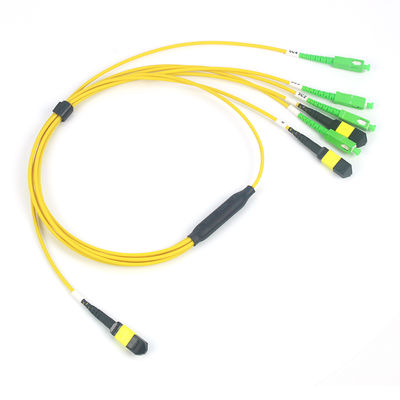Splitter de câble de patchcord MPO/MTP SC/LC/FC/ST/MPO Fibre optique pour le centre de données AI FTTx Telecom