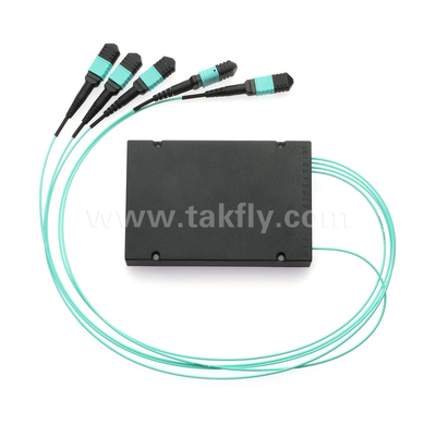 Cable à fibre optique MPO/MTP SM/MM PLC Splitter 1x4 pour le centre de données FTTX