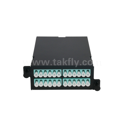 1U monture de rack 24F MPO-LC MTP panneau de patch haute densité 96F pour le centre de données