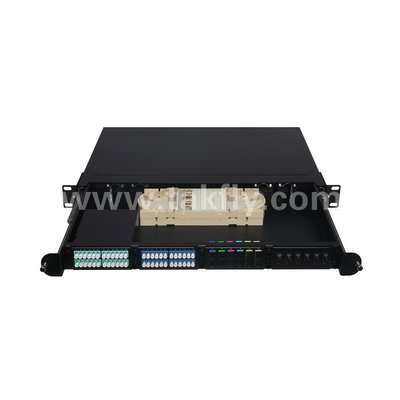 1U monture de rack 24F MPO-LC MTP panneau de patch haute densité 96F pour le centre de données
