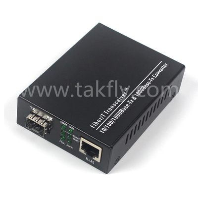 Convertisseur multimédia en fibre optique non géré 10G avec connexion Full/Half Duplex et ST/SC