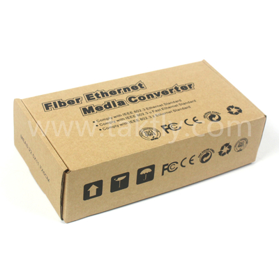 Convertisseur multimédia en fibre optique non géré 10G avec connexion Full/Half Duplex et ST/SC