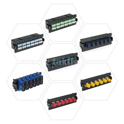 Gestion des panneaux de patch MPO/MTP Cassette de fibre optique de type glissante pour le câblage FTTX des centres de données