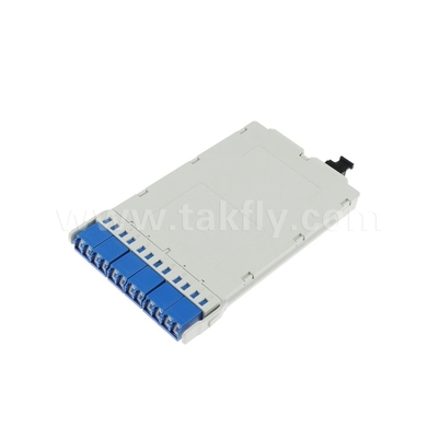 Fibre optique MPO Cassette MTP Panneau de patch 144 cœurs Super haute densité pour le centre de données FTTX