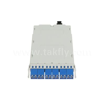 La cassette 144 de noyaux de la cassette 144 du tableau de connexions MPO MPO fibre optique à très haute densité pour le centre de données FTTX