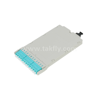 Fibre optique MPO Cassette MTP Panneau de patch 144 cœurs Super haute densité pour le centre de données FTTX