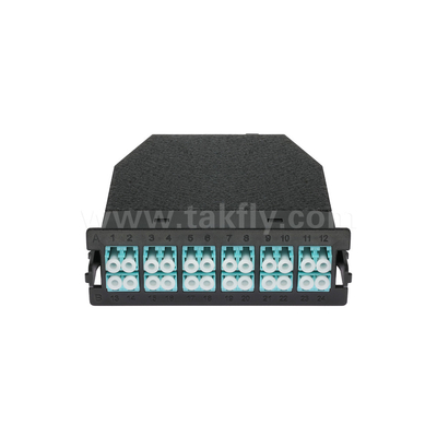 Module de cassette MPO en fibre optique MPO/MTP-LC 12C/24C pour le centre de données FTTX