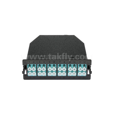 Module de cassette MPO MPO/MTP-LC 12C/24C en fibre optique pour le centre de données FTTX