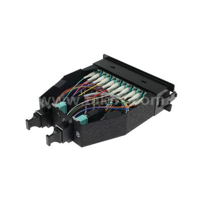 Module de cassette MPO en fibre optique MPO/MTP-LC 12C/24C pour le centre de données FTTX