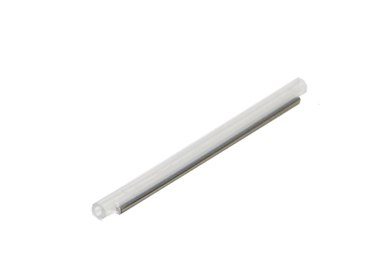Guide d'alignement mécanique standard pour l'insertion de fibres de tubes rétrécissables par chaleur pour le DPO