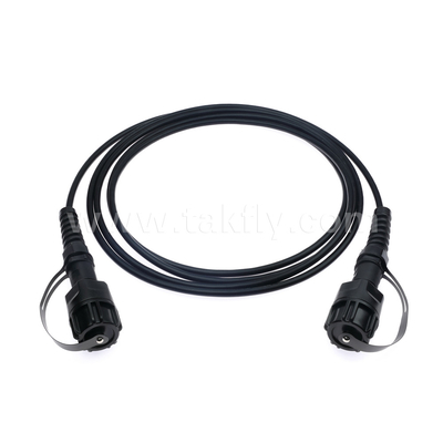 SM/MM MPO patch cord MTP trunk cable ODVA-MPO/MTP jumper étanche pour le centre de données FTTX