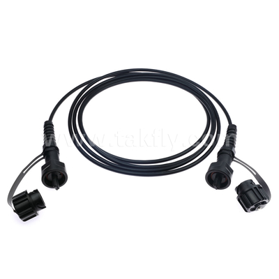 SM/MM MPO patch cord MTP trunk cable ODVA-MPO/MTP jumper étanche pour le centre de données FTTX