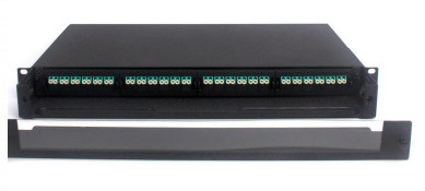 48/96 Cores 1U MTP/MPO Patch Panel pour un centre de données conçu selon les normes IEC60304