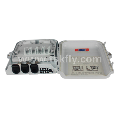 Boîte de terminaison ABS 8 pour câble à fibre optique avec mécanisme de verrouillage anti-vol