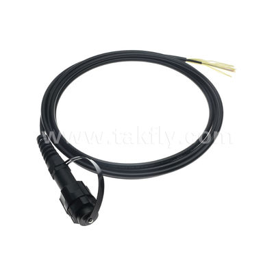 Cordon de raccordement en queue de cochon MPO/MTP, câble de tronc étanche ODVA-MPO/MTP SM/MM pour Center de données FTTX