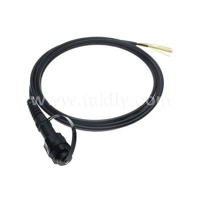SM/MM MPO Pigtail Patch Cord MTP Cable de tronc ODVA-MPO/MTP étanche pour le centre de données FTTX
