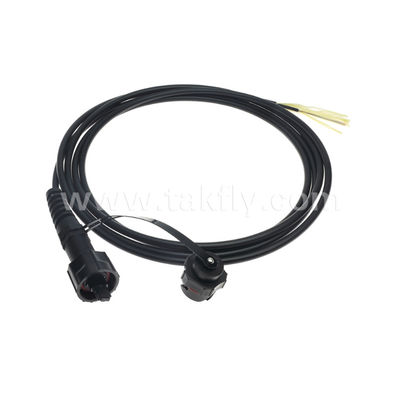 Cordon de raccordement en queue de cochon MPO/MTP, câble de tronc étanche ODVA-MPO/MTP SM/MM pour Center de données FTTX