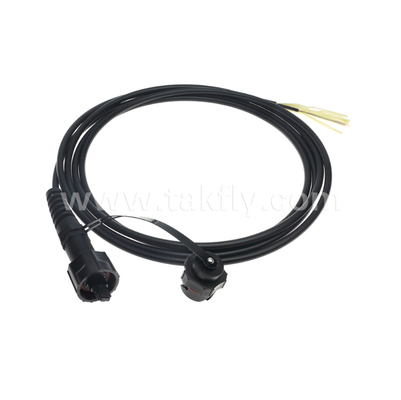 SM/MM MPO Pigtail Patch Cord MTP Cable de tronc ODVA-MPO/MTP étanche pour le centre de données FTTX