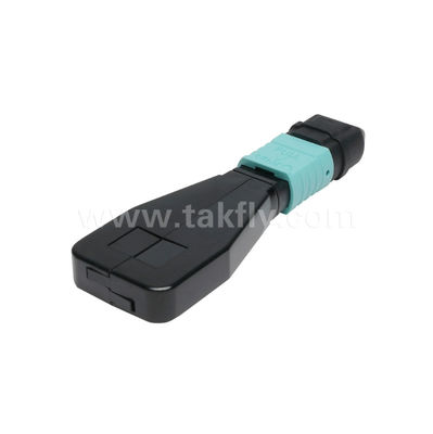 Fibre optique de câbles équipés du connecteur SM/MM de bouclage de MPO/MTP pour le centre de données FTTX
