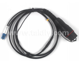 Cordon de patch en fibre imperméable Fullaxs-DLC pour LTE LSZH Matériau de la gaine extérieure Diamètre du câble 5,0 mm