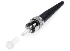 ST Connecteur à fibre optique simple ou double pour assemblage en champ