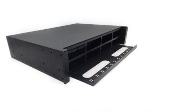 Panneau de cassette MPO à noyau multicore de type glissant avec matériel de câble LSZH