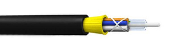 120m-2-24 câble ADSS de base Tout câble autoportant diélectrique pour les applications réseau