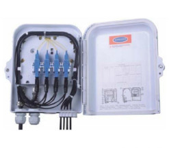 FTKS-1805-08E Boîte de terminaison de câble à fibre optique à 8 ports Boîte de connexion de câble à fibre optique FTTx