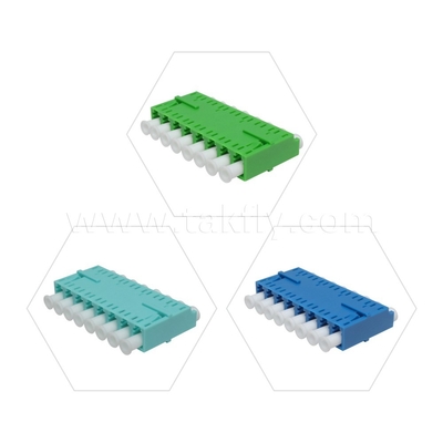 Adaptateur de fibre optique câble coupleur LC APC/UPC SM/MM Simplex/Duplex/Quad/6 voies/8 voies Pour le centre de données FTTH