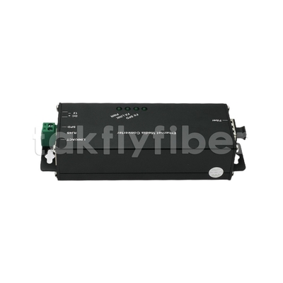 10 100 1000M Convertisseur de média industriel mini type avec port SFP pour une application à haute température