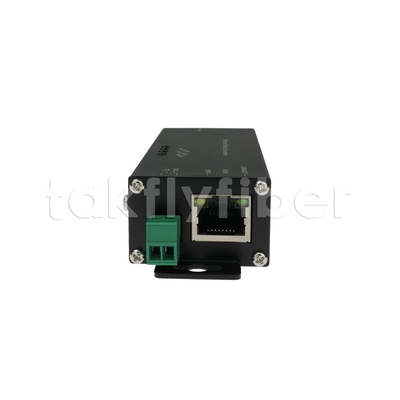 10 100 1000M Convertisseur de média industriel mini type avec port SFP pour une application à haute température