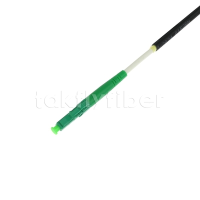 Grade de télécommunication CPR Dca Certifié 4,5 mm Double coque en fibre optique patchcord SM G657AB3 LSZH Jacket noir SCAPC à LCAPC