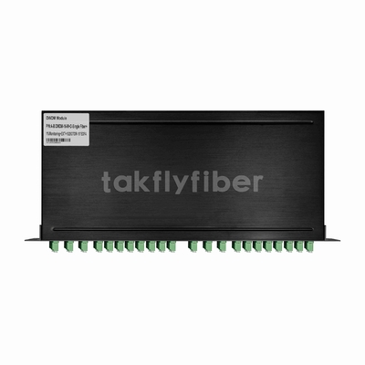 16CH DWDM MUX DEMUX avec port de moniteur et d'extension 1625nm OTDR et EDFA