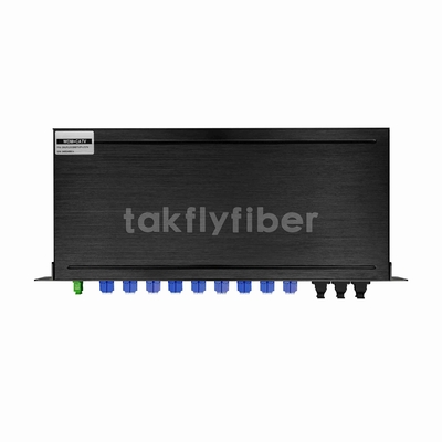 1U 19 pouces monture de rack WDM 1x72 CATV PLC Splitter pour l'application GPON